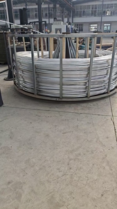 <span class=keywords><strong>Tube</strong></span> enroulé en aluminium sur mesure OEM multi-spécifications en gros pour pièces de condenseur et d'évaporateur de réfrigérateur et de congélateur - Product Image 2