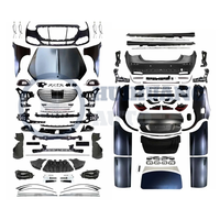 Pour Mercedes benz S classe 2006-2013 S500 S550 W221 mise à niveau vers W223 1:1 Maybach Style Kit de carrosserie pièces accessoires système pare-chocs