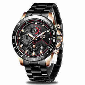 Relojes analógicos de cuarzo de marca de lujo 9982 para hombre, <span class=keywords><strong>Reloj</strong></span> resistente al agua de acero inoxidable, diseño antiguo luminoso, <span class=keywords><strong>Reloj</strong></span> Montre Hombre Jam - Product Image 5