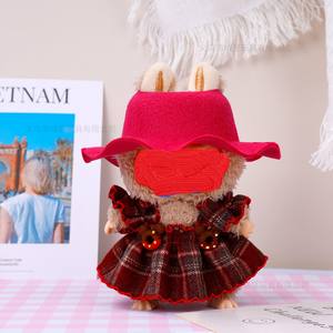 ملابس لا بو وا الفاخرة ذات الطراز الرجعي، طقم ملابس لا بو مع إكسسوارات للارتداء الذاتي، ملابس للدمى - Product Image 4