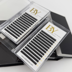 Мягкие 0,02 0,03 0,05 ресницы ручной работы, матовые черные Индивидуальные ресницы, оптовая продажа, ресницы, Черные Ресницы C CC D DD <span class=keywords><strong>B</strong></span> <span class=keywords><strong>J</strong></span> L темные - Product Image 3