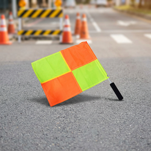 <b>Linesman</b> <b>Flag</b> with Aluminium Shaft - Product Image 2