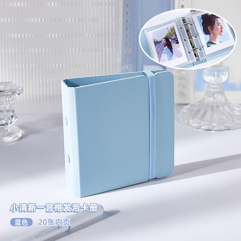 Blue card album [including 20 inner pages]