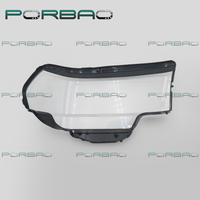 PORBAO pour RAM/2500 2020-2024 – Cache-phare en verre PC transparent et durci pour éclairage avant