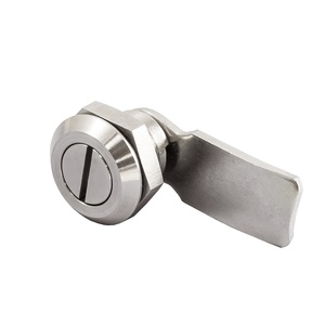 LM-705-8-SS Charging Piles and Smart Poles Application Slotted <b>Head</b> Stainless Steel <b>Cam</b> Latch Lock - Product Image 1