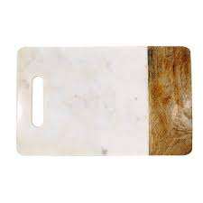 เขียงไม้หินอ่อนดีไซน์ดีที่สุดอุปกรณ์สำหรับหั่นผัก/พิซซ่า/ชีส - Product Image 5