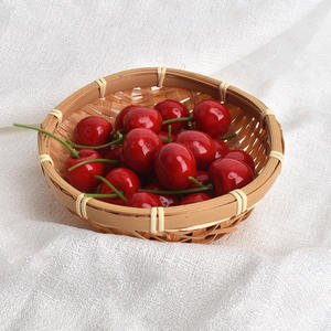 Mini Simulation Modèles De Fruits Artificiels Pomme Banane Poire Pêche Maternelle Accessoires D'éducation Précoce Décorations De Petite Taille - Product Image 5