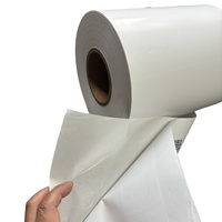 Flexographie Colle acrylique thermofusible Doublure en verre Papier auto-adhésif Rouleau d'étiquettes Jumbo