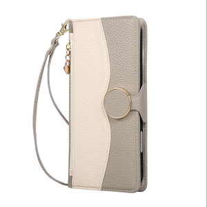 Pour iPhone, étui de protection classique cousu en TPU+PC, étanche, antichoc, avec fermeture éclair, fente pour cartes, anti-chute, style européen et américain - Product Image 3