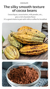 Caja Multifuncional para Adelgazar con Alto Contenido de Cacao, Chocolate para Limpieza Intestinal Sin Azúcar, Colágeno, Fibra, Péptidos, <span class=keywords><strong>Bio</strong></span> Detox, Pérdida de Peso - Product Image 5