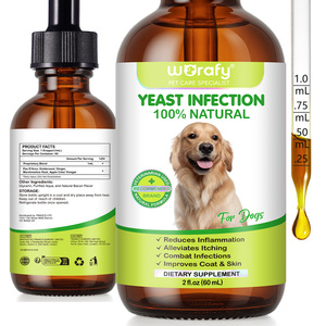 Worafy 60Ml Tự Nhiên Nấm Men Nhiễm Trùng Cứu Trợ Cho Chó Hỗ Trợ Khỏe Mạnh Ngứa Viêm Cứu Trợ Tai Chó Nhiễm Trùng Điều Trị Giọt - Product Image 4