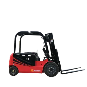 CE Aprovado 3 Ton Electric Forklift CPD30 com 3000mm Altura de Elevação para Fazendas Novos e Usados para Venda