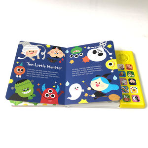 Chansons anglaises de qualité supérieure lisant un <span class=keywords><strong>livre</strong></span> sonore livres d'apprentissage audio pour enfants d'âge préscolaire - Product Image 3