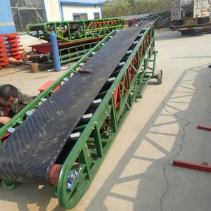 कोयले/पत्थर के लिए सस्ते मूल्य बेल्ट कन्वेयर के साथ अनुकूलित भारी शुल्क रबर बेल्ट कन्वेयर - Product Image 2