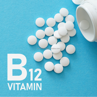 Comprimés de Vitamine B12 à Marque Blanche – Essentiels pour un Métabolisme Sain, une Peau, des Cheveux et des Ongles Forts