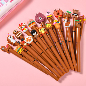 Bolígrafo de Gel Creativo de Estilo de Dibujos Animados, Promocional, de Plástico, Intercambiable, con Tinta Normal, Bonito, de 0.5 mm - Product Image 4