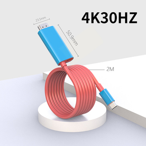 Hot Selling 4K 30Hz HDTV PD Charging Power Connect Line Screen Projection <strong>Cable</strong> for N-Switch - Product Image 5