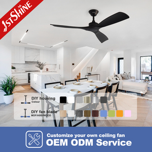 Ventilateur de plafond 1stshine 2 IN 1 éclairage 3 pales ABS ventilateur de plafond LED avec lumière led sans option de lumière - Product Image 4