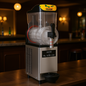 Máquina comercial para granizados Vevor de 12L, de acero inoxidable, con un solo recipiente, 500W, eléctrica, para preparar bebidas congeladas para fiestas. - Product Image 2