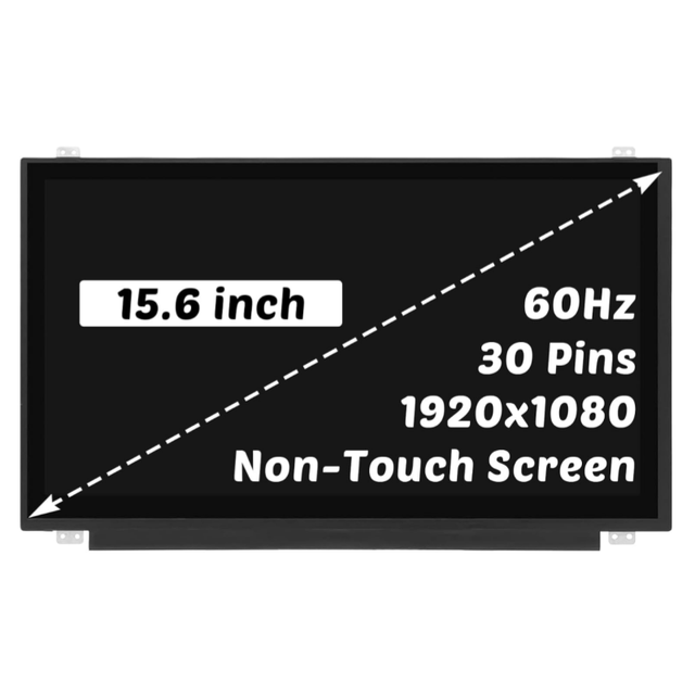 New LCD Screen Panel B156HTN03.8 for Dell Inspiron 15 5576 5577 7558 7537 028H80 1920x1080 15.6inch 30Pins LED Non-Touch Screen