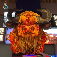 Großes Fabrik-Angebot: 12 Tierkreiszeichen-Laternen-Set, Traditionelle Chinesische Seidenlaterne für Neujahrs-Lichtshow