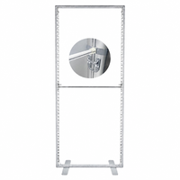 Boîte à lumière en tissu SEG rétroéclairée, imprimée par sublimation, sans plis, certifiée CE, taille personnalisée, pour toile de fond de salle d'exposition et exposition