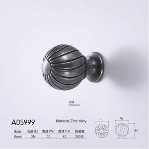 Poignée de meuble moderne en alliage de zinc à trou unique, filetée, pour armoire, tiroir, installation facile, multicolore, chambre, salon - Product Image 2