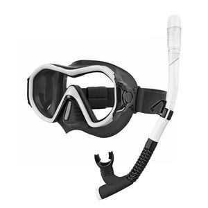 Silicone PVC Glass Diving Mask Adult <b>Snorkel</b> Set Tempered Glass CE Certified Customized Diving Equipment for Underwater Sports - Product Image 2