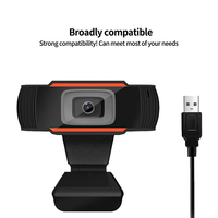 Webcam USB PC Laptop Komputer Video Full HD 480P 720P 1080P dengan Mikrofon