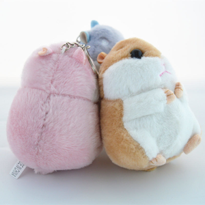 Оптовая продажа, милый хомяк, плюшевый брелок, сумка, подвеска, мягкая игрушка на заказ, морская свинка, чучело, подарок для продвижения - Product Image 4