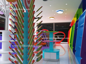 Tienda de dulces, muebles de diseño interior, estantes de dulces - Product Image 3