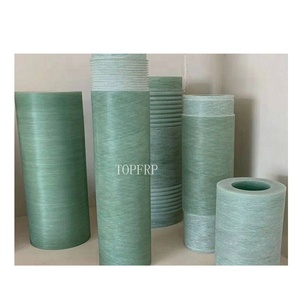 ท่อไฟเบอร์กลาส FR4 อีพ็อกซี่เรซิ่น ท่อไฟเบอร์กลาสเสริมแรง FRP ท่อใยแก้ว - Product Image 3