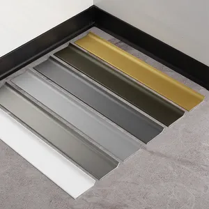 wholesale aluminum wall baseboard flexible skirting board of flooring