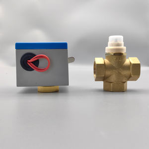 3 तरह से मोटर चालित इलेक्ट्रिक ब्रास ग्लोब वाल्व - Product Image 2