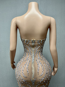 Novance Y5021 Nuovi Arrivi 2025 Abbigliamento Donna Splendidi Abiti da Cerimonia Senza Maniche Eleganti Abiti da <span class=keywords><strong>Sposa</strong></span> di Lusso per <span class=keywords><strong>la</strong></span> <span class=keywords><strong>Sposa</strong></span> - Product Image 2