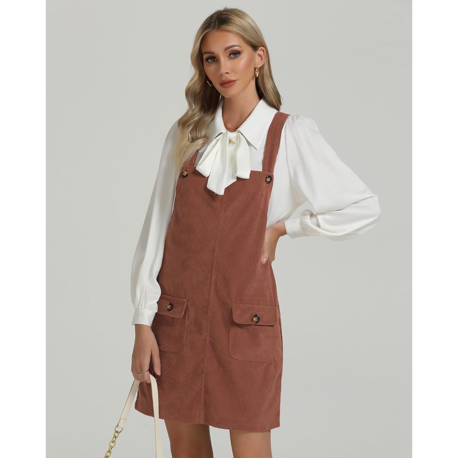 Wholesale Corduroy overall dress Womens fashion overalls Pinafore hort dresses Adjustable traps casual,1 Piece