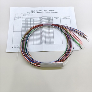 Good Quality 1x16 PLC Fiber Optic <b>Splitter</b>, Single Mode, Without Connector, for FTTH/GPON/PON Networks - Product Image 1