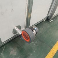 La source de chaleur peut être des granulés de biomasse et du bois de chauffage plateaux de salle de séchage Machine de déshydrateur de nourriture petite salle de séchage