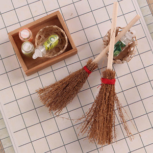 Miniature Food Play <b>Magic</b> Broom Mini <b>Model</b> 1:12 Dollhouse Cleaning Tool DIY Accessories Dollhouse - Product Image 4