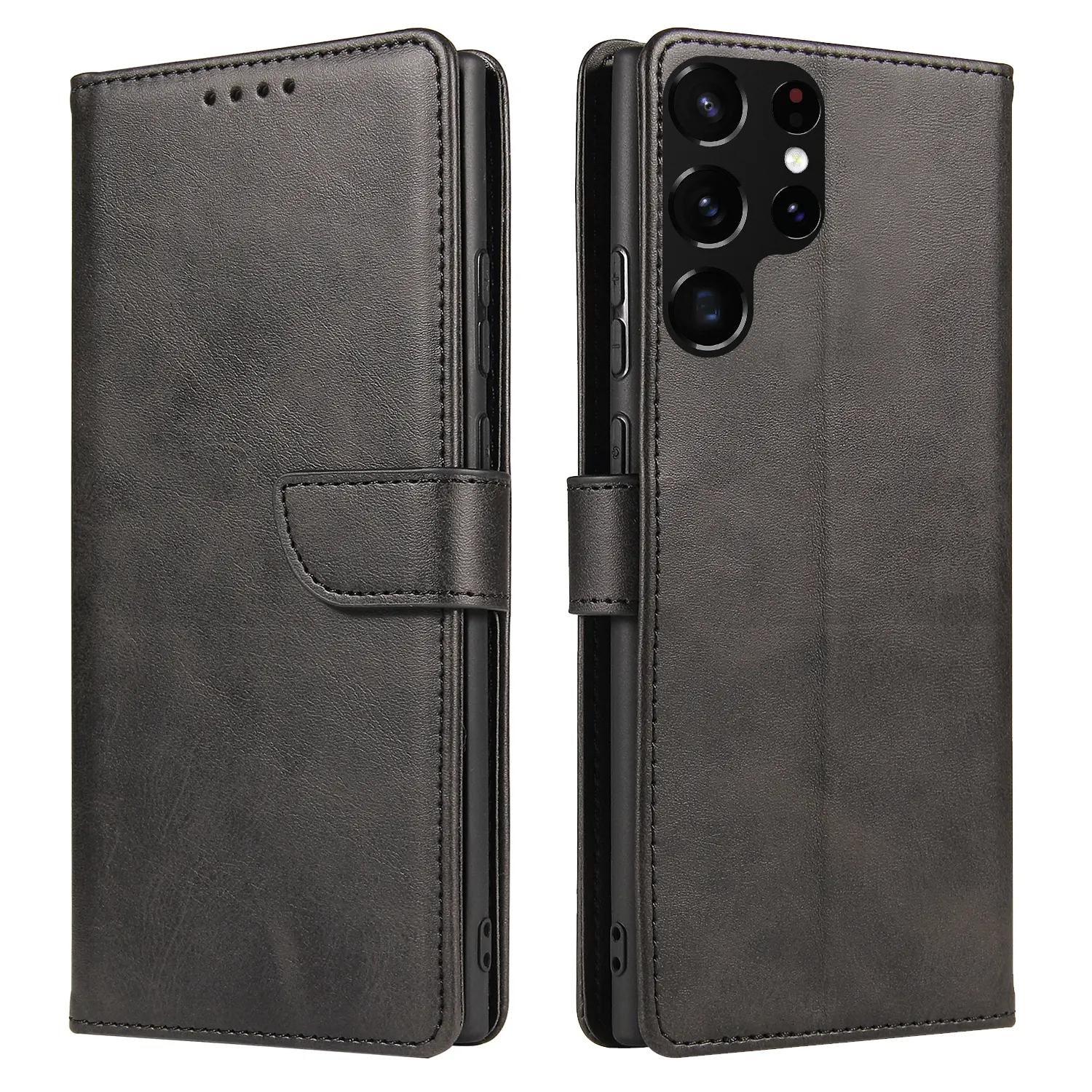 Voor Samsung Galaxy S22 Pu Card Case Lederen Telefoon Portemonnee Zakje Gevallen, telefoon Case Wallet Leather Voor Samsung Galaxy S22 Ultra