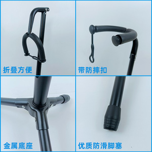 גיטרה אנכי מעמד בס לוטה אנכי מעמד פסנתר ארוך - Product Image 4