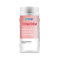 Complément alimentaire pour la peau à base de plantes, comprimés de complexe de nicotinamide de tomate blanche de haute qualité, ODM OEM Marque privée