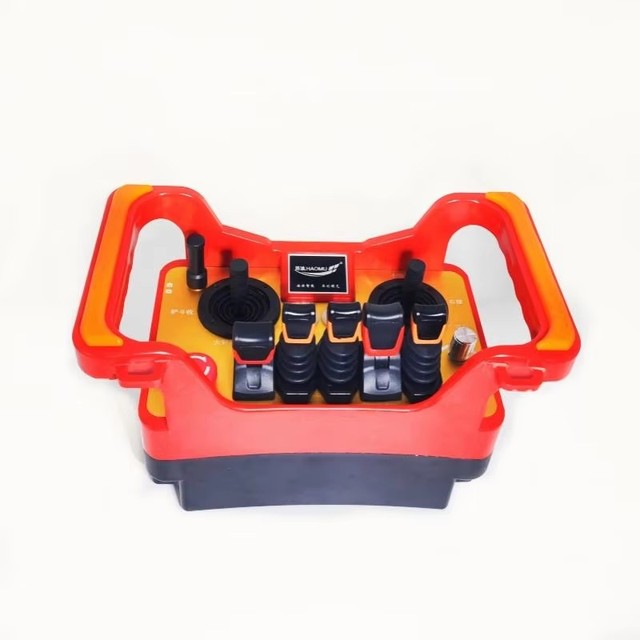 9 Button Joystick Crane Radio Remote Advanced Fixed Code Waterproof Industrial Remote 24V Control Device