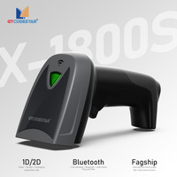 Lecteur de codes QR 1D GTCODESTAR, scanner de codes-barres 2D, lecteur de codes-barres sans fil, scanner de codes QR pour supermarché, lecture de codes-barres