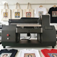 تصفية مخزون المصنع: طابعة UV صغيرة A3 برأس طباعة Epson DX7، سكة صامتة، لوحة تحكم Hoson، لطباعة حافظات الهواتف ومواد TPU