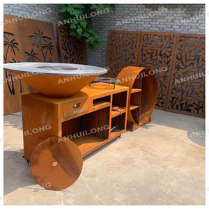 Parrilla para <span class=keywords><strong>barbacoa</strong></span> 3 en 1, parrilla para ahumar con <span class=keywords><strong>ruedas</strong></span> - Product Image 4