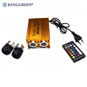 Alta luminosità doppio teste 32W 85-285V RGB LED <span class=keywords><strong>fibra</strong></span> <span class=keywords><strong>ottica</strong></span> motore per cielo stellato <span class=keywords><strong>fibra</strong></span> <span class=keywords><strong>ottica</strong></span> di <span class=keywords><strong>illuminazione</strong></span> - Product Image 2