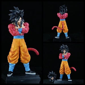 Figura Coleccionable de Goku Super Saiyan 5 de 32 cm de Altura con Uniforme de Artes Marciales y Cabeza Intercambiable, Ideal para Amantes de DBZ y para Regalo - Product Image 2