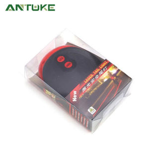 Feu arrière laser Antuke 5 LED 7 modes, lumière de sécurité pour vélo avec laser clignotant pour la visibilité nocturne en cyclisme - Product Image 1