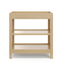 Meubles modernes à double couche en bois massif pour bébés Table à langer pour chambre à coucher Fournitures de pépinière